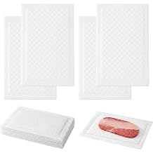 5" x 7" Absorbent Meat Pads, White Food Safe Foam Tray Liners for Kitchen, Restaurant, Supermarket - High Absorbency, Multipurpose Use, 100 Grams1000