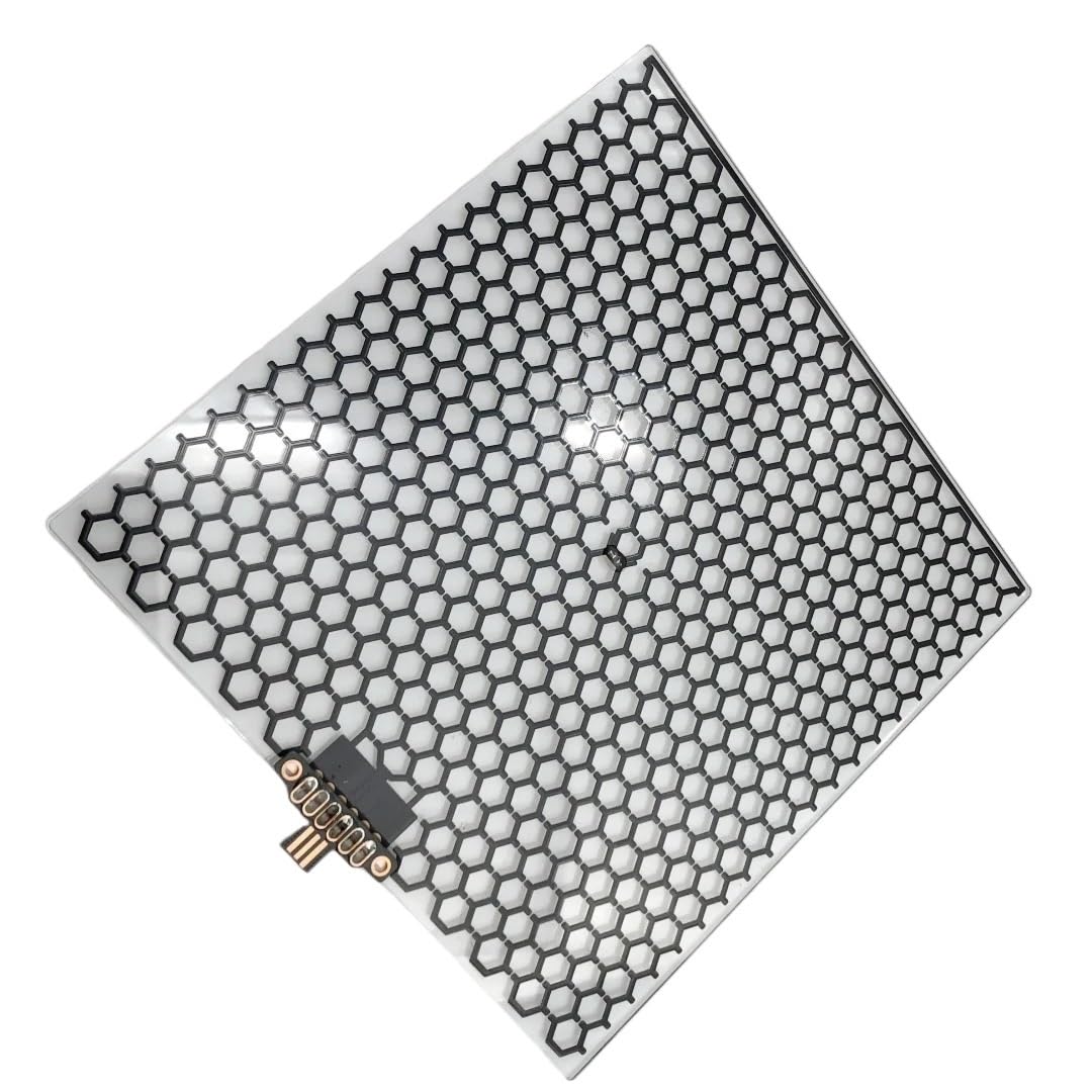 Herramientas Cama calefactora de Vidrio Templado versión PCB 200mm 24V 100W NTC3950 Calor de Cama Compatible con Impresora 3D DIY Positron/Impresora 3D
