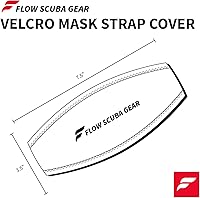 Vista 3 de Flow Scuba Gear - Correa de buceo con cierre de velcro, funda de neopreno para buceo y buceo