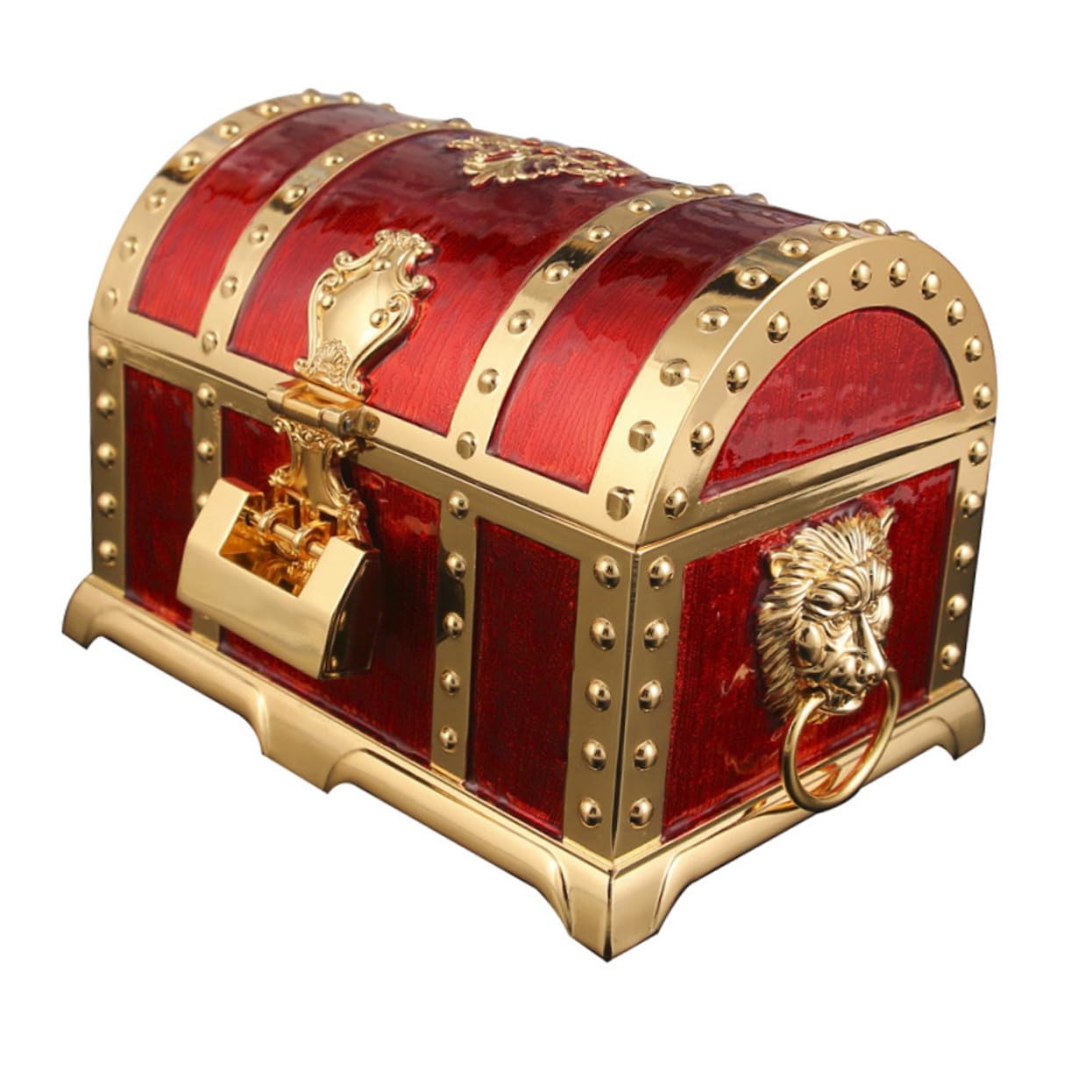 Coffret double couche vintage pour organiser la table de chevet de la chambre
