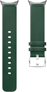 Genuine Leather Watch Band for Google Pixel Watch, Replacement Soft Leather Strap With Stainless Steel Clasp,Watch Strap Bracelet for Google Pixel Watch Smartwatch Accessories