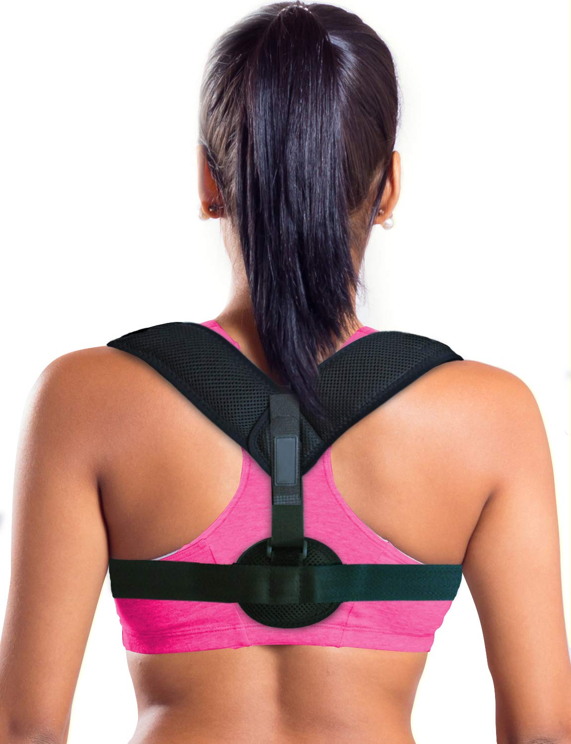 Bangbreak Figure 8 Posture Corrector Back and Shoulder Support Brace for Women & Men, Helps to Improve Posture, Prevent Slouching and Relieve Pain