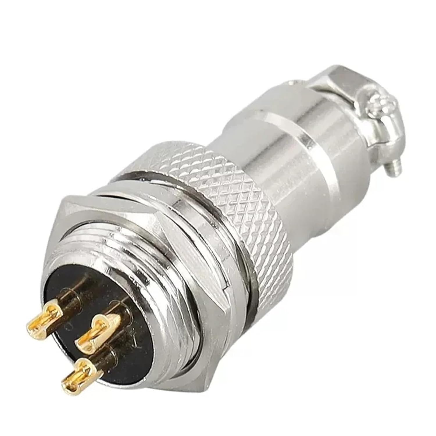 16 Gold Plated Butt Type Wire Connector 2/3/4/5/6/7/8/9/10 Pin Soldering Male&Female Socket Fixed Connectors(2P Female,5 Sets)