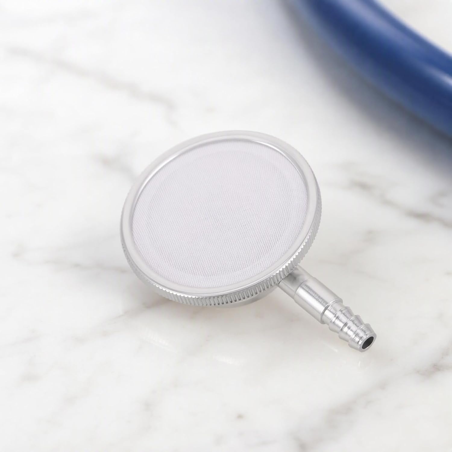 Garneck Stethoscope Diaphragm Replacement Universal Stethoscope Chest piece Replacement Kit Sound Head Spare Part for Clinical Nursing Use Easy-Clean Cover 2.55 X 1.77 X 0.78 in