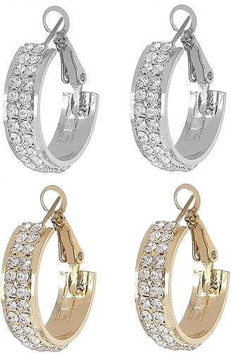 Aretes de aro de actividad linfática, aretes de cristales para adelgazar, aretes de drenaje linfático para pérdida de peso