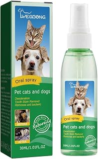 hálito para cães - Spray dental para cães para dentes saudáveis - 30ml Limpeza Dentes para Cães, Limpeza Dentes Ajuda na Saúdas Gengivas Aditivo Água para Cães Alvos e Prachy