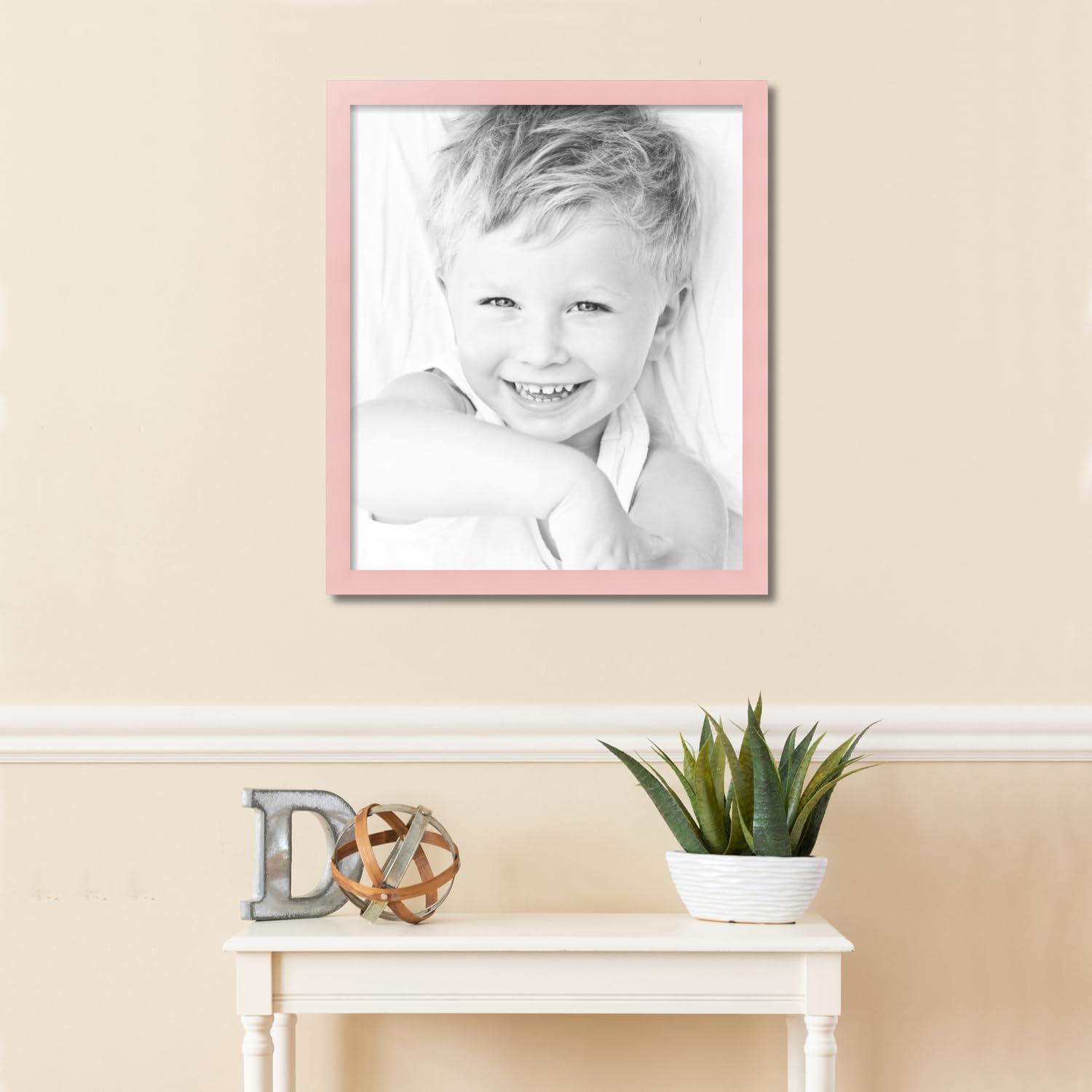 Amazon.com - ArtToFrames 22x26 inch Baby Pink Stain on Beech Wood