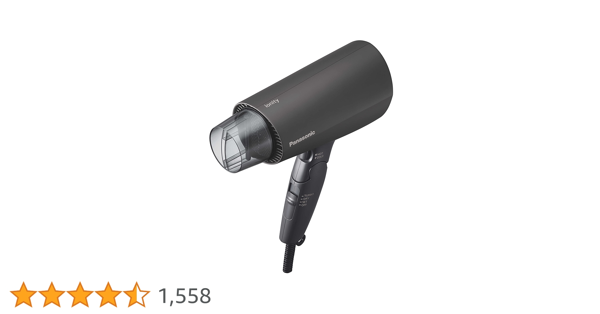 Amazon.co.jp: Panasonic EH-NE7J-K Dryer, Quick Drying, Large