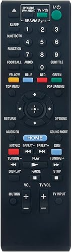 RM-ADP089 Control remoto de repuesto aplicable para sistema de cine en casa Blu-ray Sony BDV-E4100 BDV-E6100 BDV-E3100 BDV-E2100 BDVE4100 BDVE6100