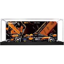 Acrylic Display Case for Lego77242 77243 77244 77245 77246 Racing Building Set Dustproof Display Box, Display Box Compatible with Lego 77247 Only Display case 77251
