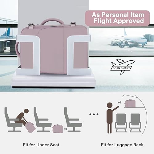 Miniatura 5 de Travel laptop Backpack for Women, Personal Item Size Flight Approved, 16 Inch Laptop Bag with Multi-Pockets, College Computer Bag, Waterproof Carry