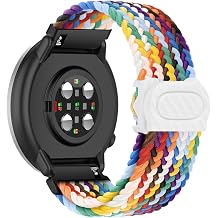 Braided Bracelet Compatible with Polar Ignite 3 Bracelets for Women Men Replacement Strap Solo Loop for Polar Ignite 3 Bracelet Nylon Sport Elastic Band for Polar Ignite 3 X, Nylon