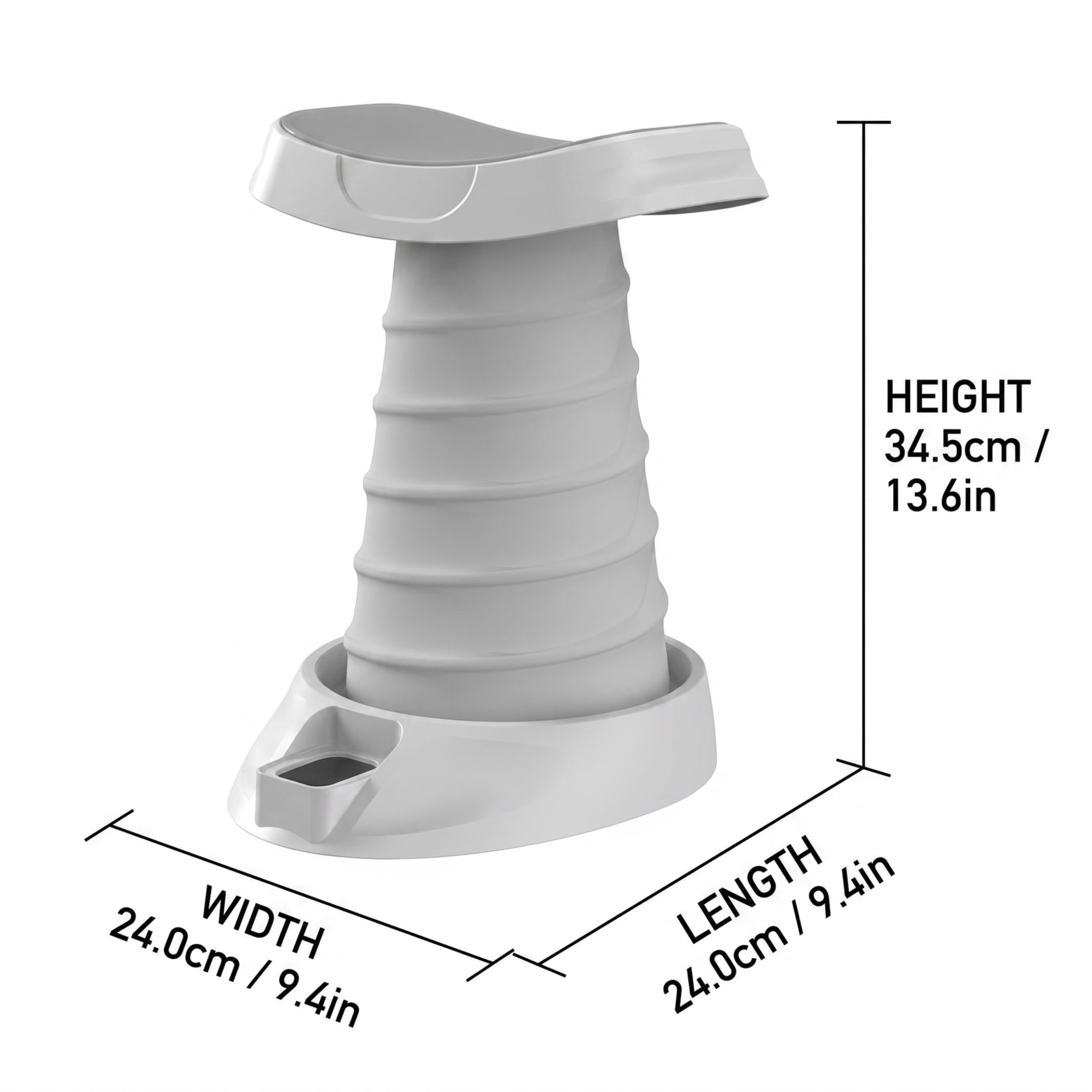 Assistente per push up con timer, supporto per push up per principianti, grigio