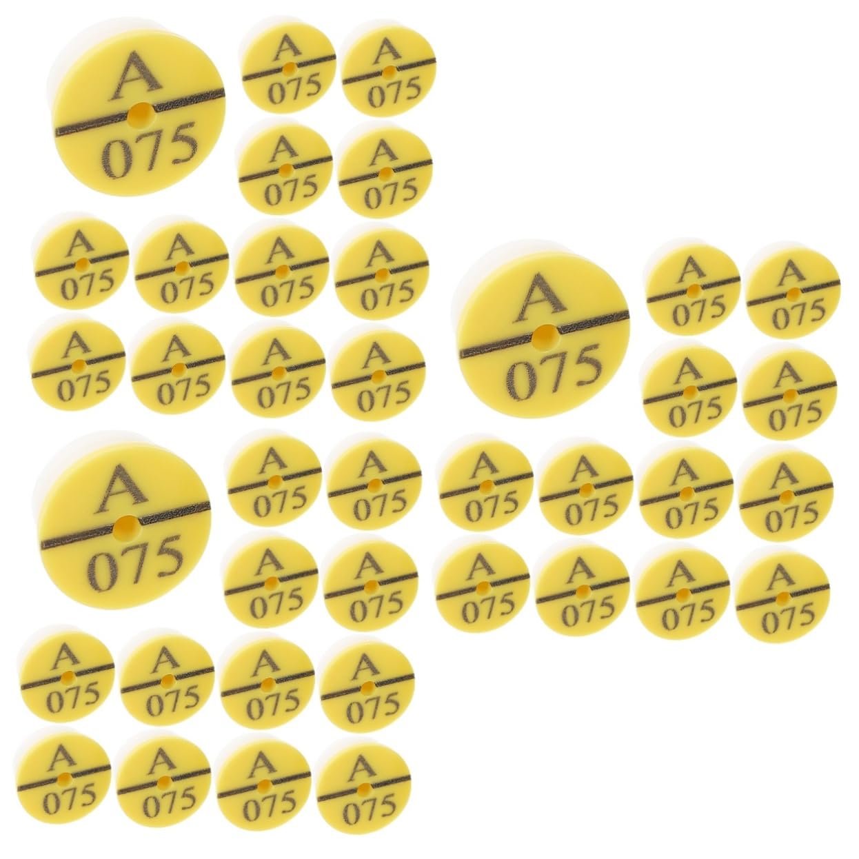 BESPORTBLE 150pezzi Etichette Auricolari Per Pollame e Bestiame Marcatori Per Facili Usare Resistenti e Versatili Per Allevatori Conigli Mucche e