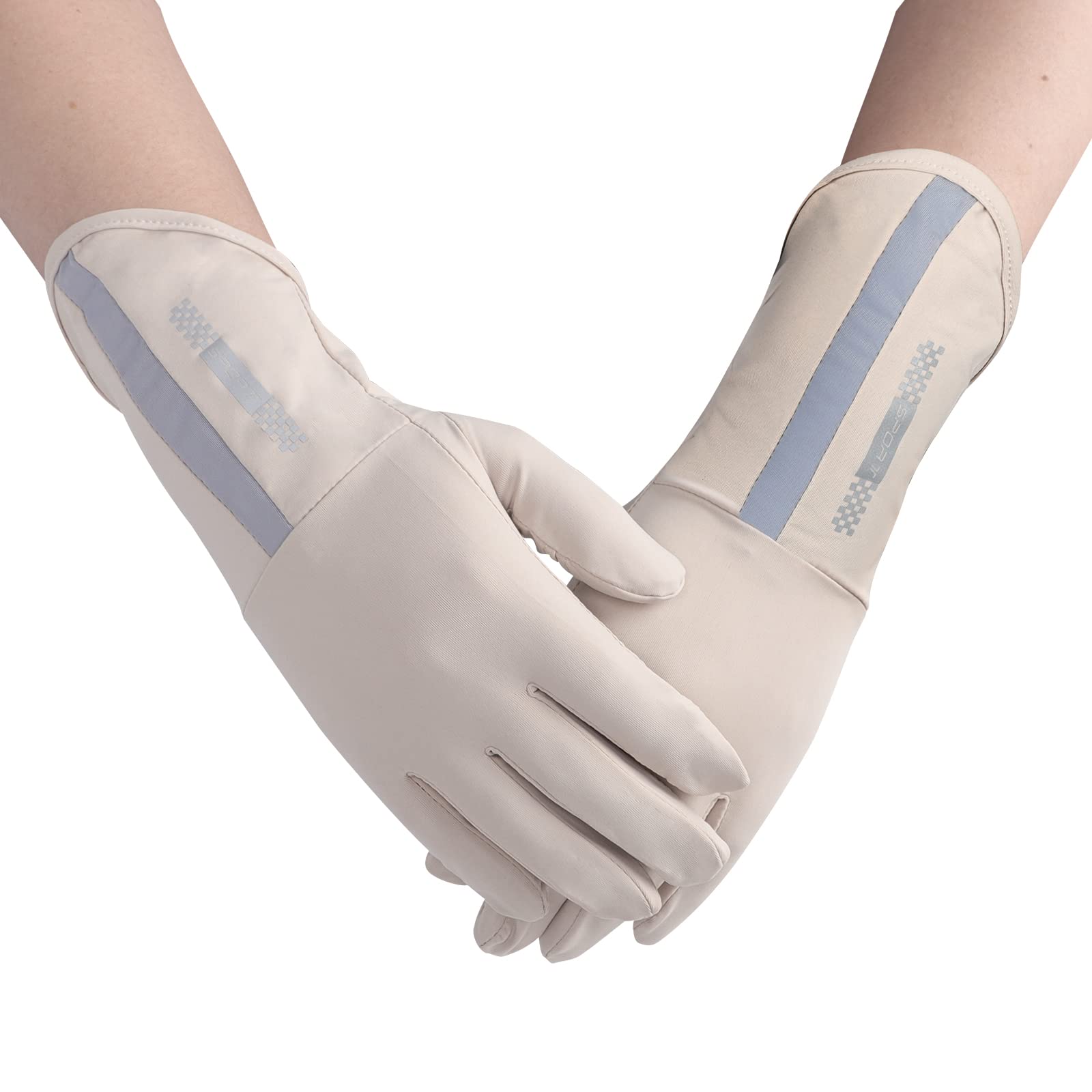 Gants Longs Conduite Anti-UV - Protection Soleil Coton Respirant Pour Moto, Vélo, Pêche
