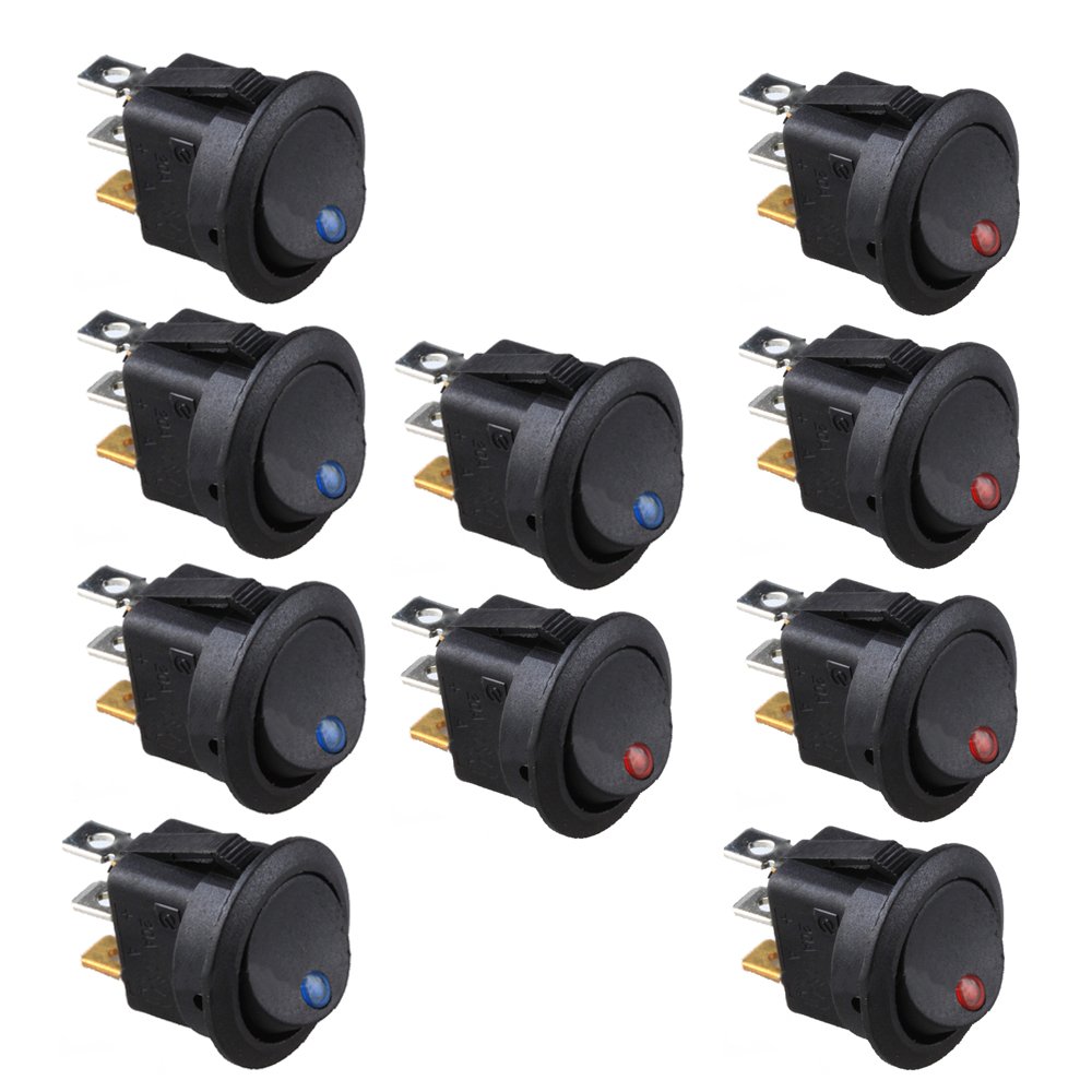 XYWHPGV SPDT Interruttore A Levetta Momentaneo A Bilanciere - Foto 7