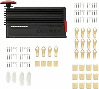 Takker 121 Piece Picture Hanging Kit Frame Hanging Tool – As Seen On D...
