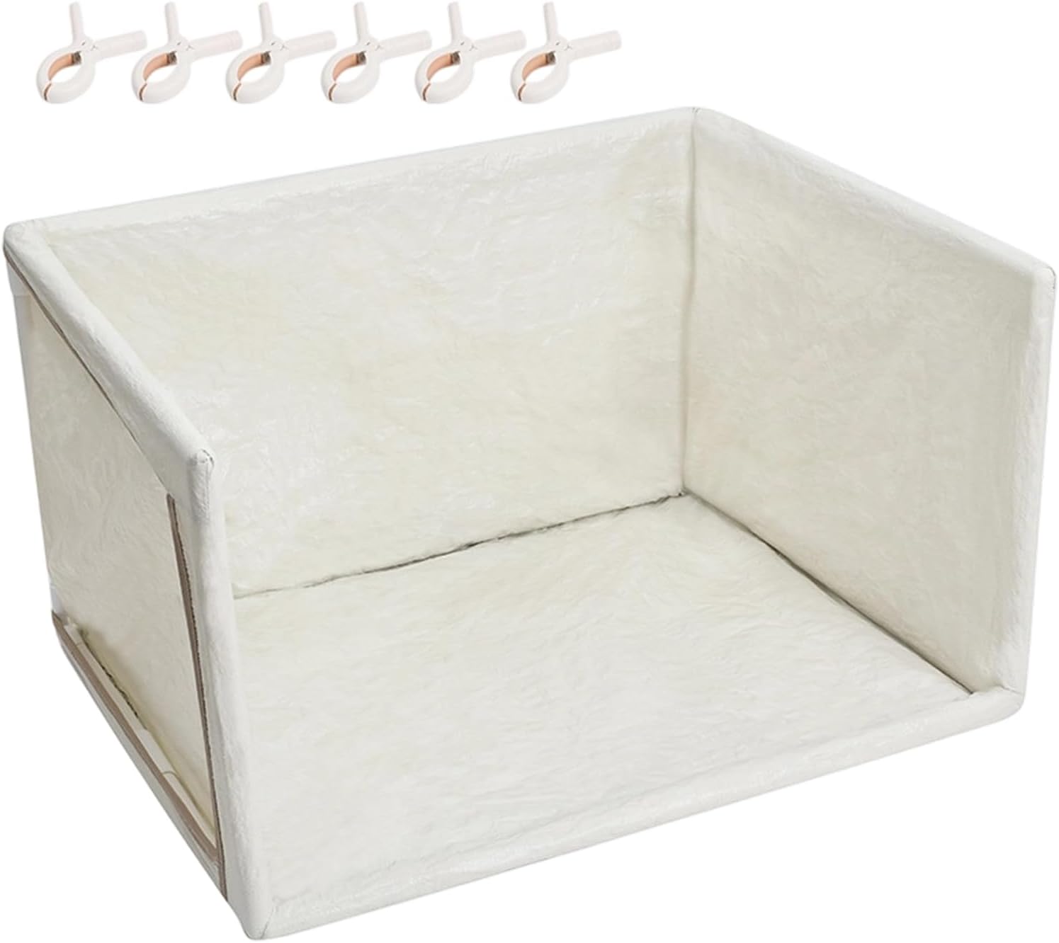 Dog Litter Box,Waterproof Pet Toilet with High Walls | Foldable Spill Proof Dog Indoor Potty with 6 Clips,for Pet Cat Training Bathroom Travel Balcony