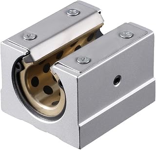 SUTK SBR12UU SBR16UU Graphite Copper Sleeve Locking Positioning Opening Slider Self- lubricating Aluminum Bracket Rail Slide SBR20 (Color : SBR13UU, Size : 1pcs)