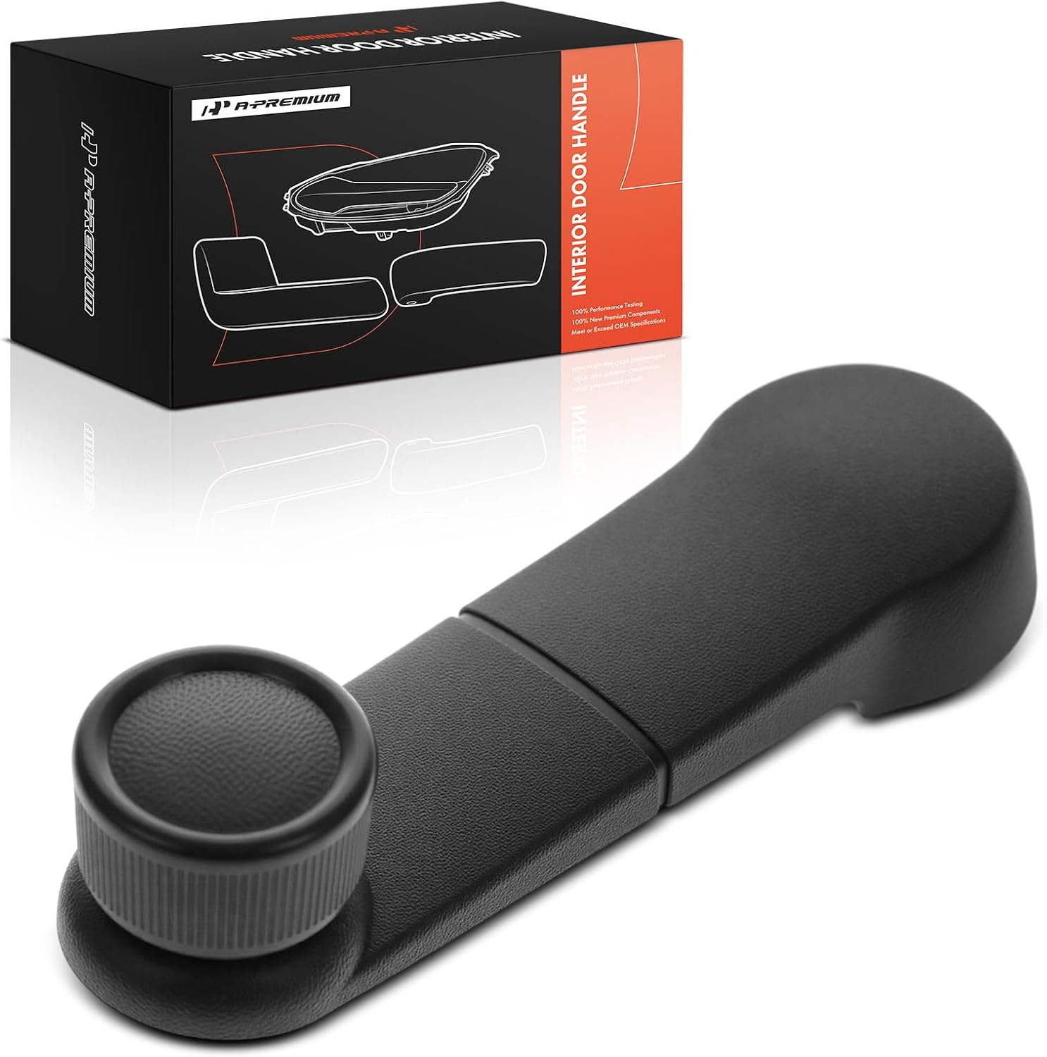 A-Premium Upgraded Metal Window Crank Handle - Driver or Passenger Side