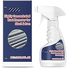 Highly Concentrated Rust Remover Spray for Steel and Iron, Heavy Duty Metal Rust Treatment