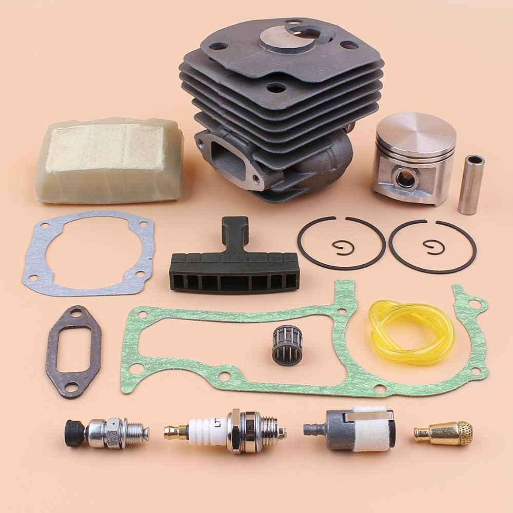 Proline® Big Bore Cylinder And Pop Up Piston Kit For Husqvarna 365 371 |  Sawzilla 50 ミリメートルエンジンモーターシリンダーピストン空気燃料オイルフィルターガスケットキットハスクバーナ 365 372 XP 37