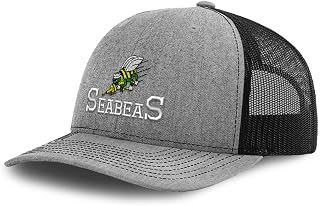 Richardson Mesh Cap Hat Embroidered Us Navy Seabees A Embroidery Trucker Hats for Men & Women