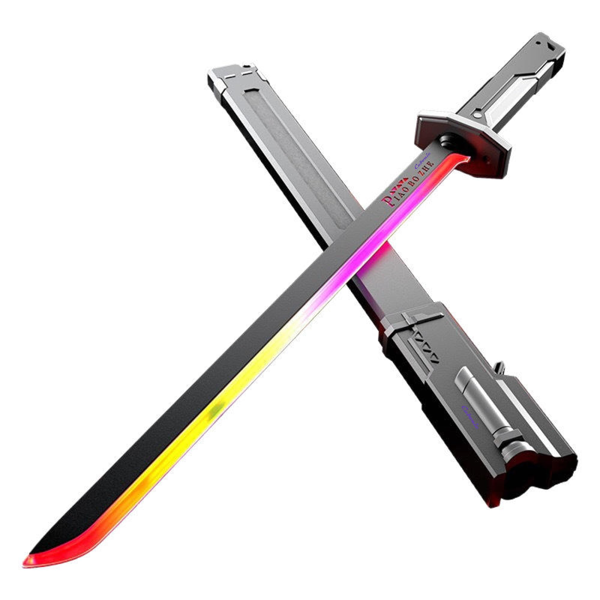 Cubonic Sparkion LED Lightsaber Toy, 31.5-inch Spark Sword with