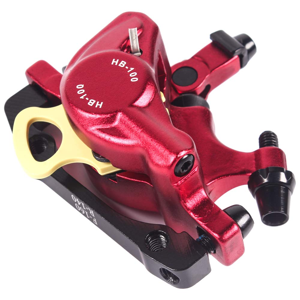 Lixada Hydrauliczne hamulce tarczowe z przodu z tyłu zaciski hamulcowe, rower górski MTB, składany hamulec hydrauliczny akcesoria rowerowe