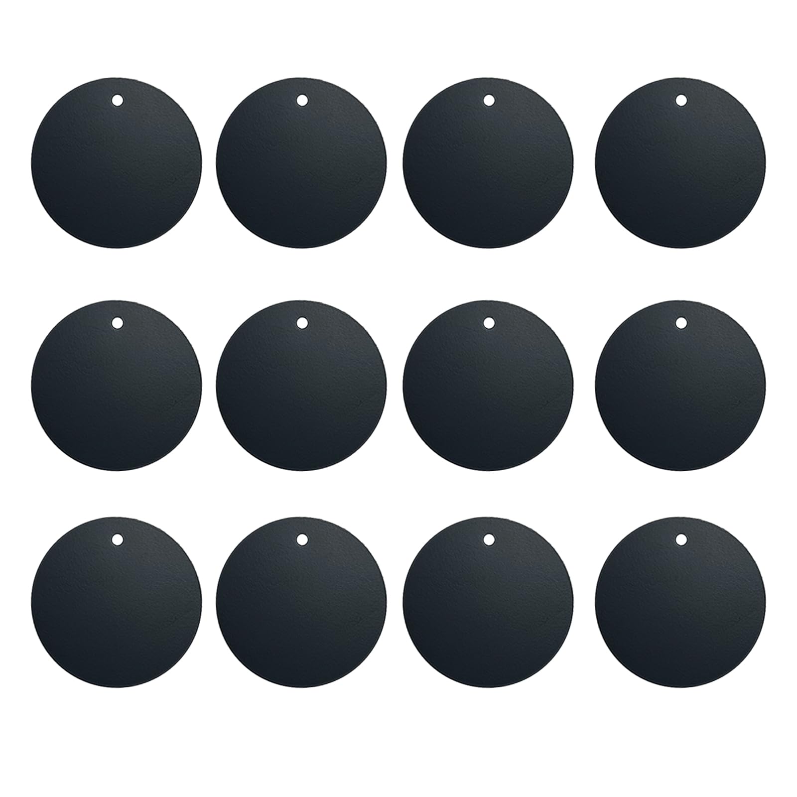 BGJRBY Mount Metal Plate 12Pack for Magnetic Car Mount Phone Holder with Full Adhesive for Phone Magnet 12X