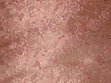 Broccato di seta ~ Larghezza 111,8 cm ~ Candy Pink disegno floreale