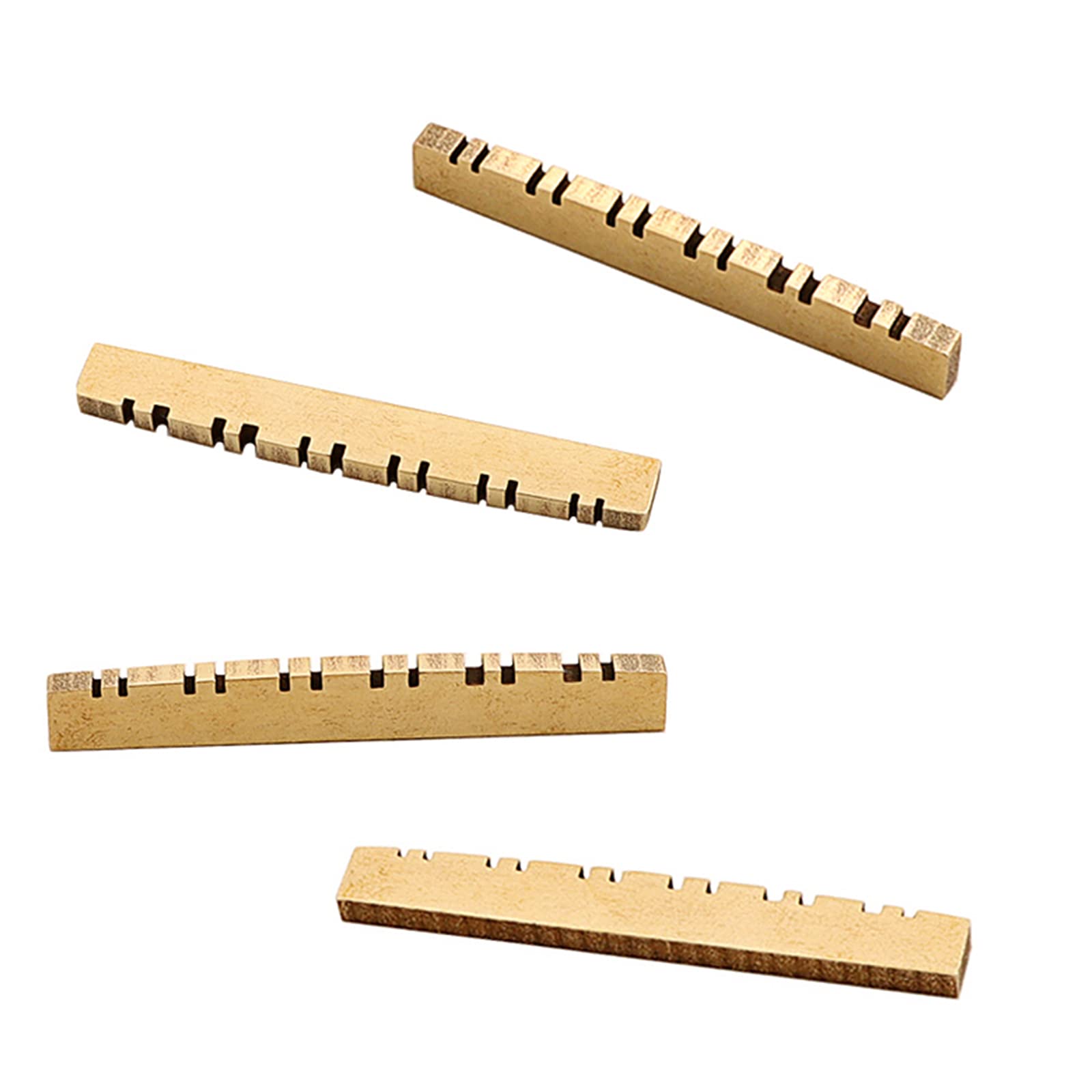 Dado In Ottone Per Chitarra Scanalata Up-Saddle Vintage Modern