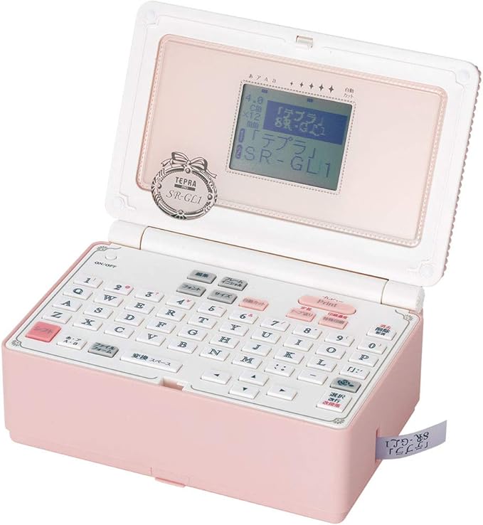 Amazon キングジム ラベルライター テプラpro Sr Gl1 シェルピンク ラベルライター 文房具 オフィス用品