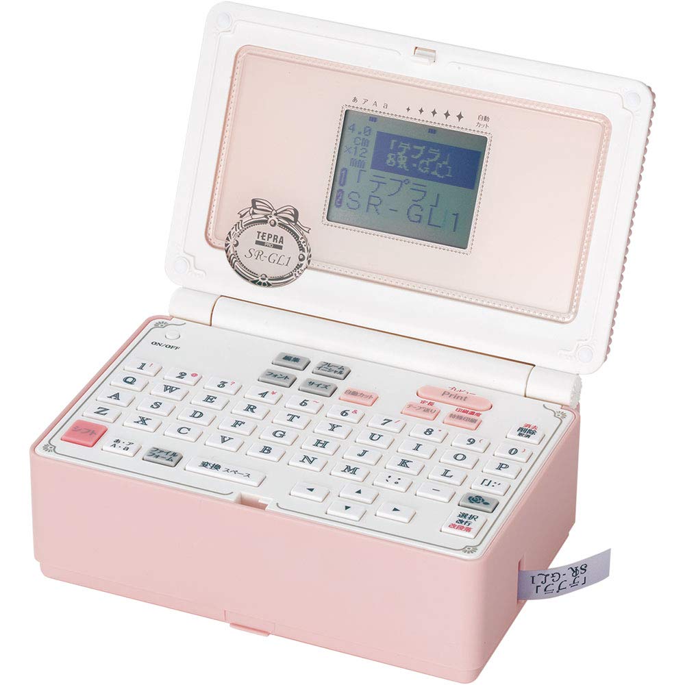 KINGJIM label writer Tepura PRO SR-GL1 shell pink