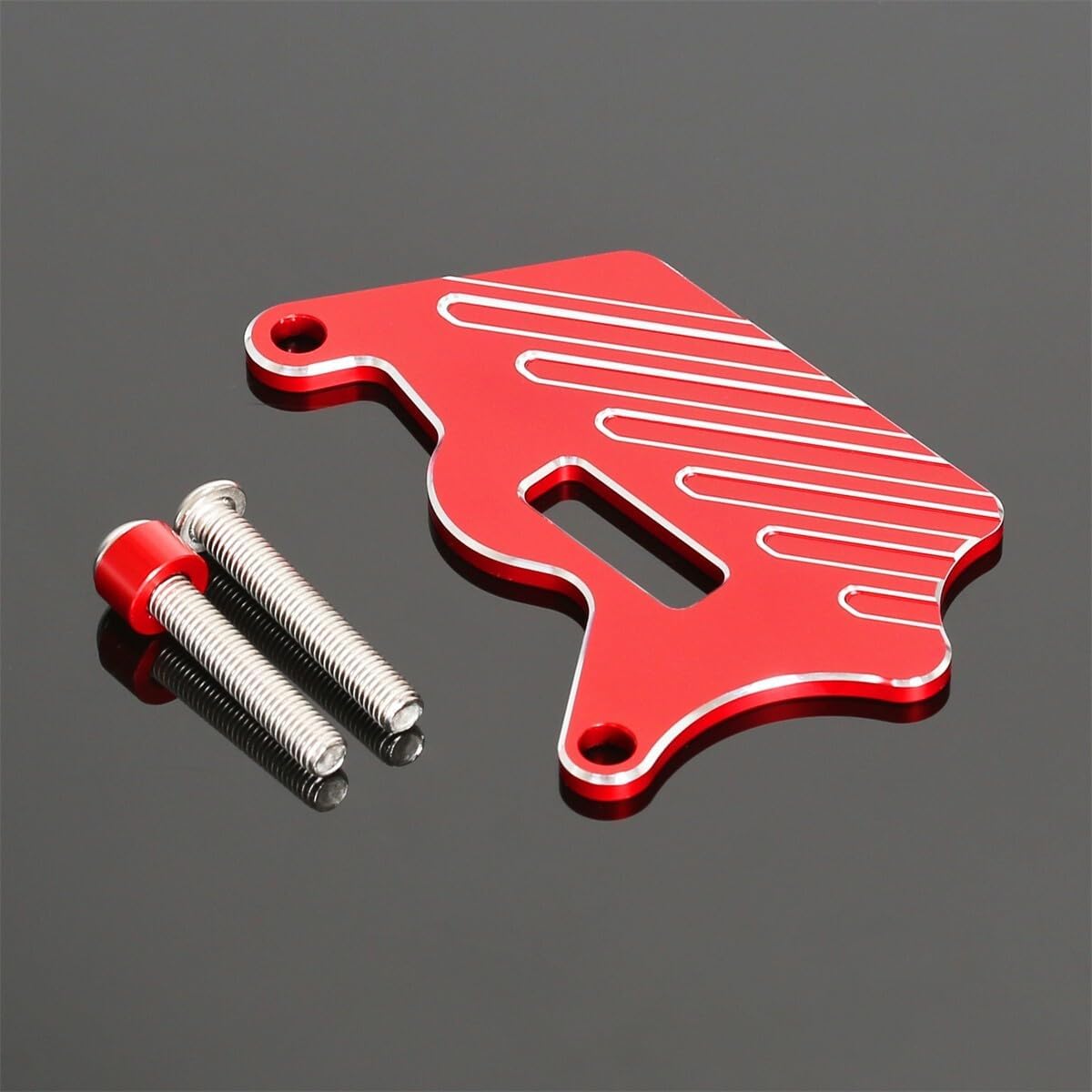 XR650L Front Left Brake Caliper Guard Cover Compatible with XR 650L 1993-2025 Motorcycle Accessories Front Brake Protector (Red)