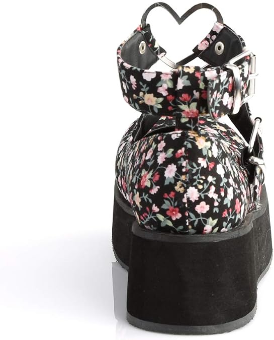 Demonia Women's SPRITE-02 Platform Mary Jane Shoe Black 7