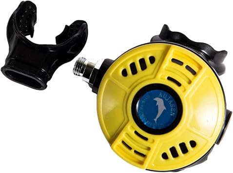 Scuba Diving 2nd Stage Regulator Dive Brass Connector Water Sports Gear, Yellow