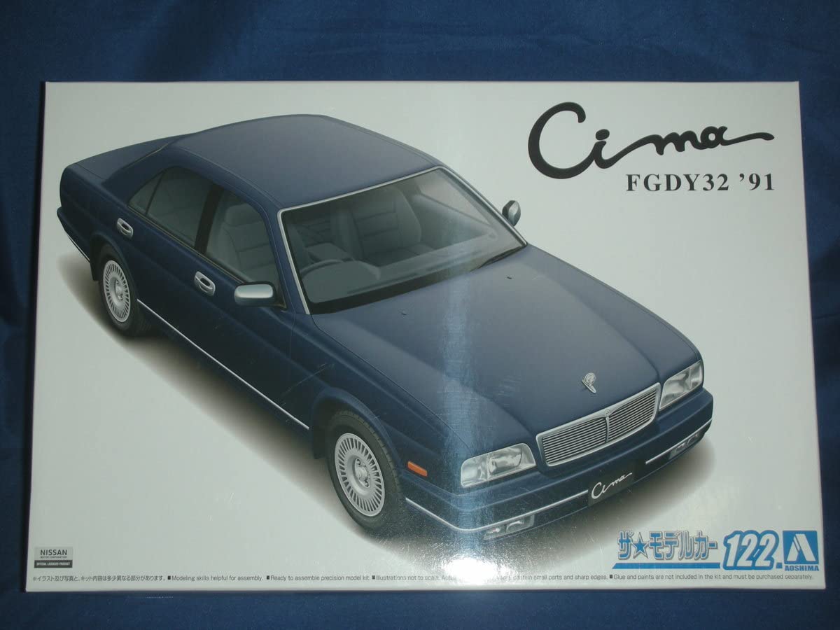 Amazon.co.jp: アオシマ 1/24 ザ モデルカー122 Y32 シーマ タイプⅢ