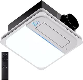 Oeukas 5-in-1 Exhaust Fan with Light and Heater