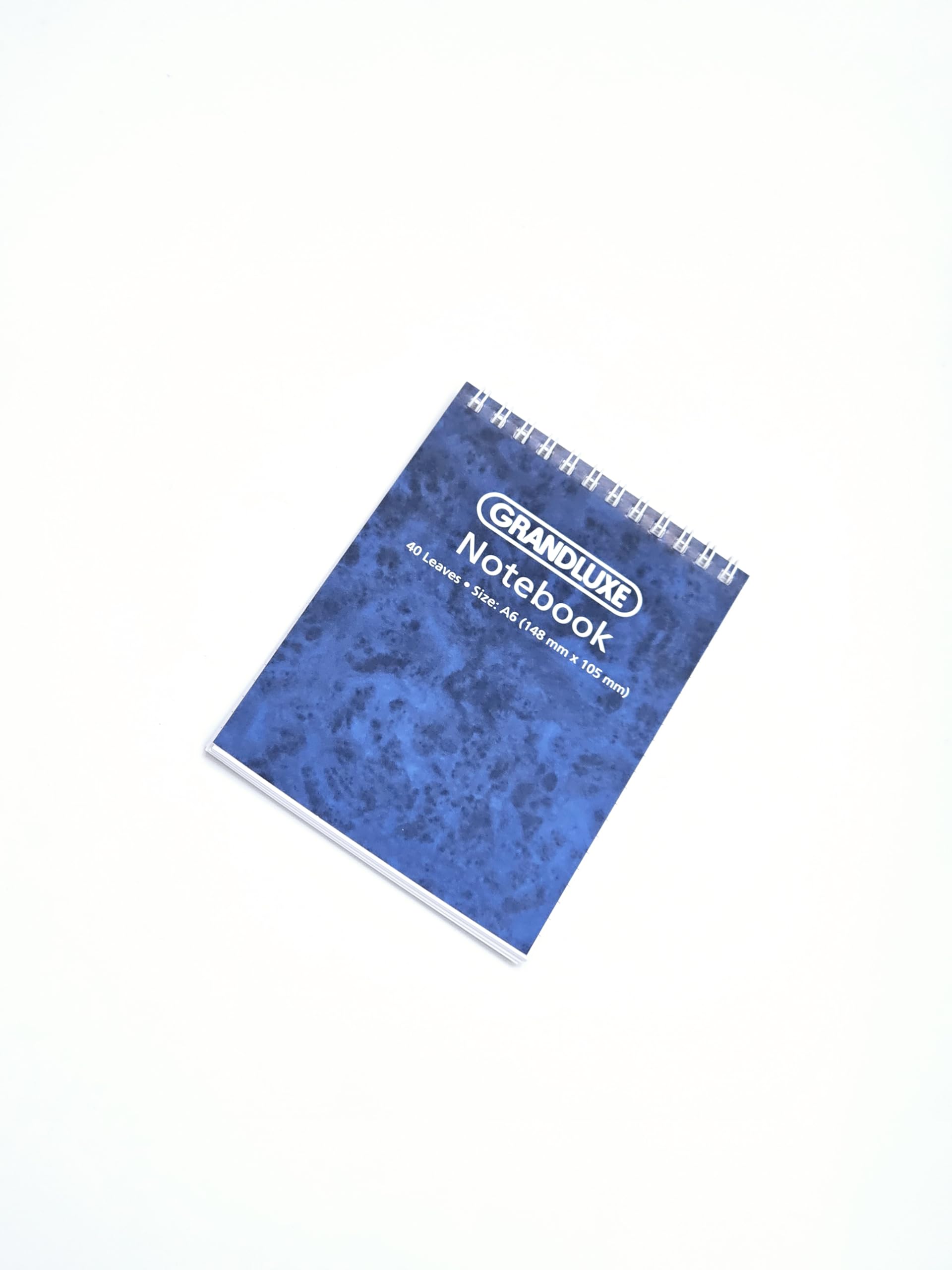 Grandluxe Soft Spiral Notebook, A6 Size