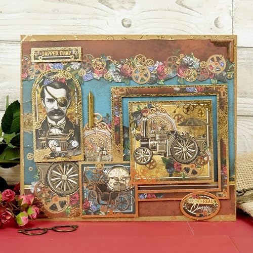 Hunkydory Crafts Deluxe Craft Pad - Clockwork Emporium steampunk buy now online