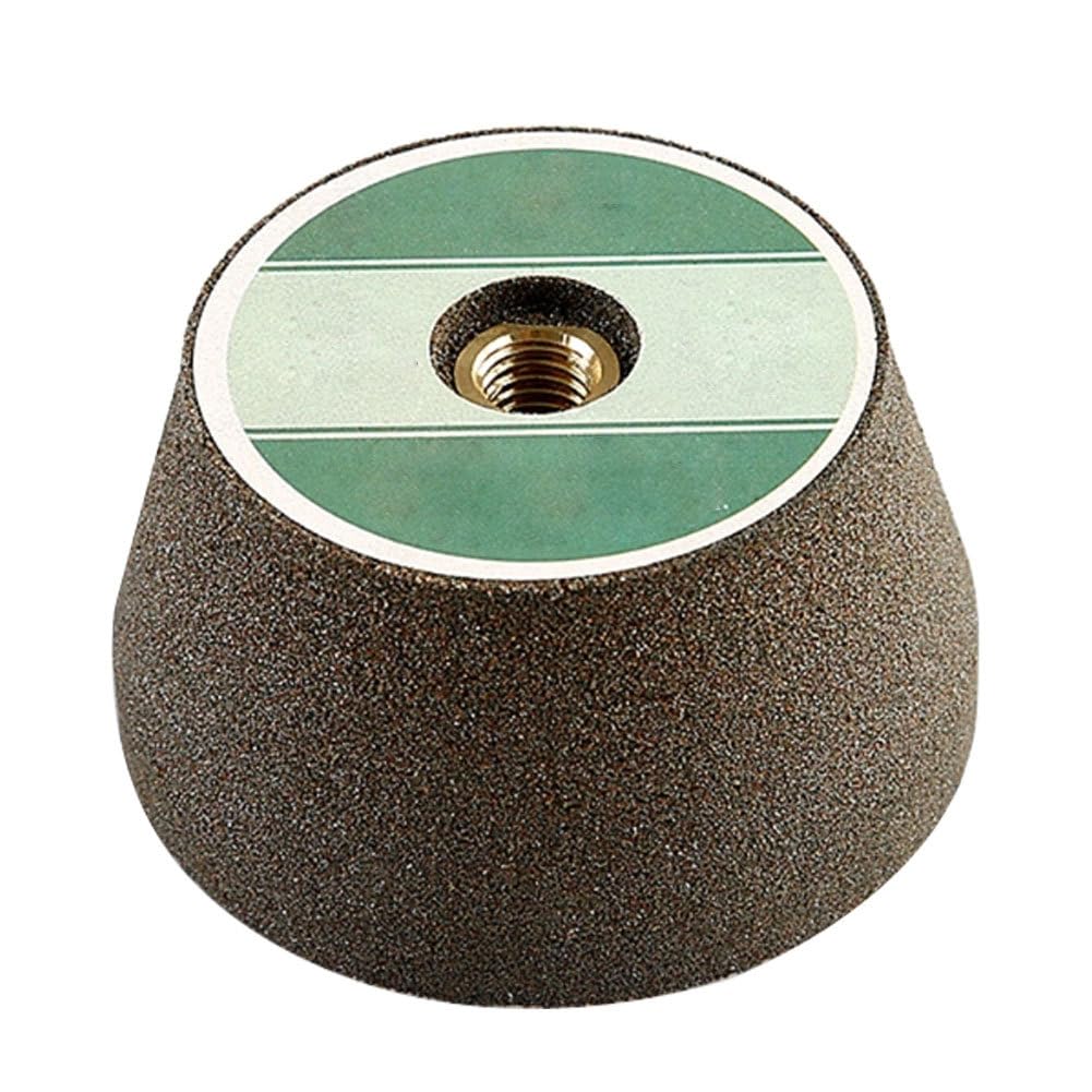 Grinding Wheel 100 Grits Flared Type Angle Grinder Cup Wheels Replacement Grinder Accessories, Grinding Wheel