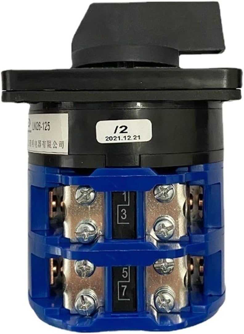125A Two Poles Conversion LW26-125 LW28 Three Positions Reverse Dual Power Supply Forward and Reverse Cam Switch(1-2-3-4)
