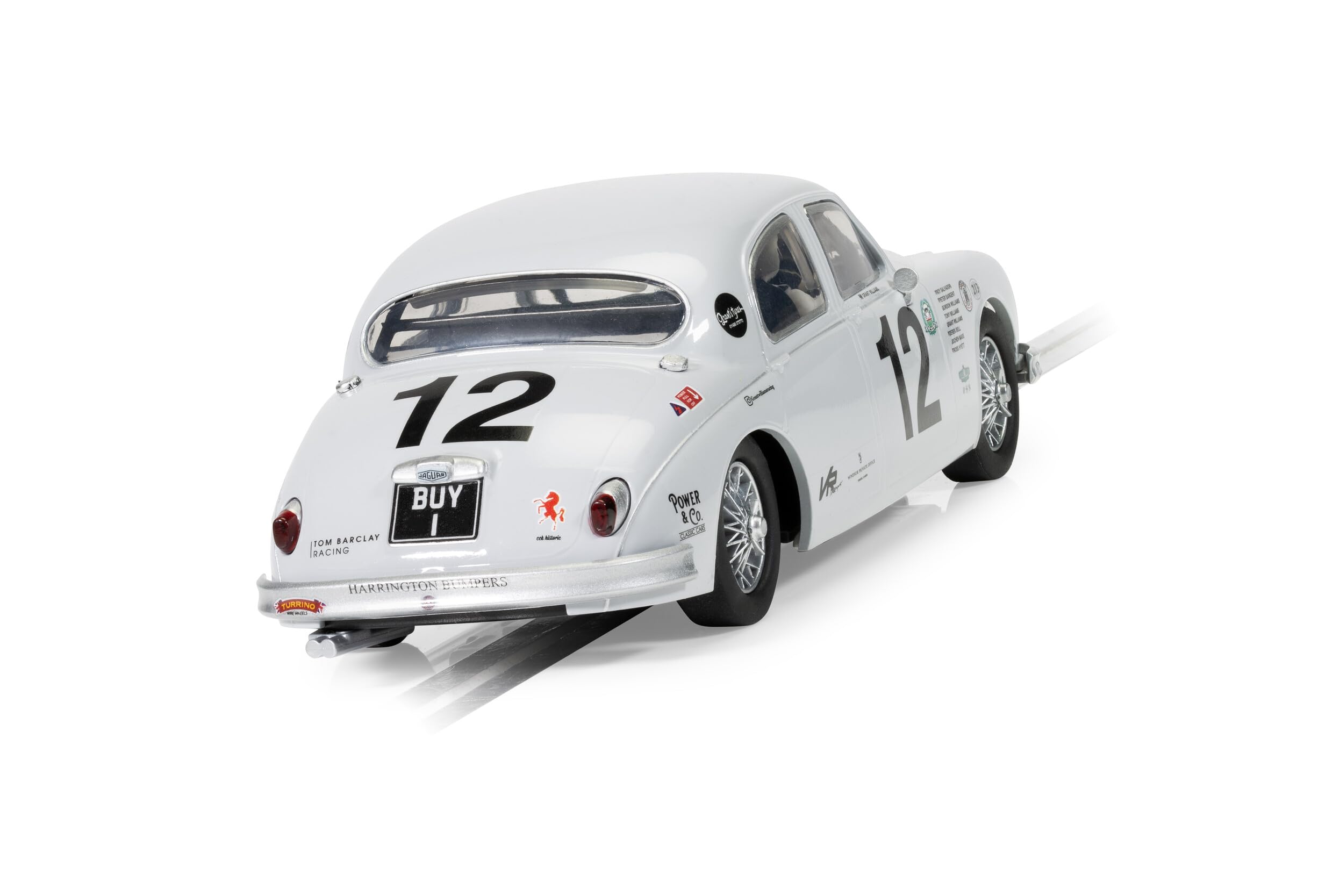 Amazon.com: Scalextric Jaguar MK 1 Buy 1 Goodwood 2021 1:32
