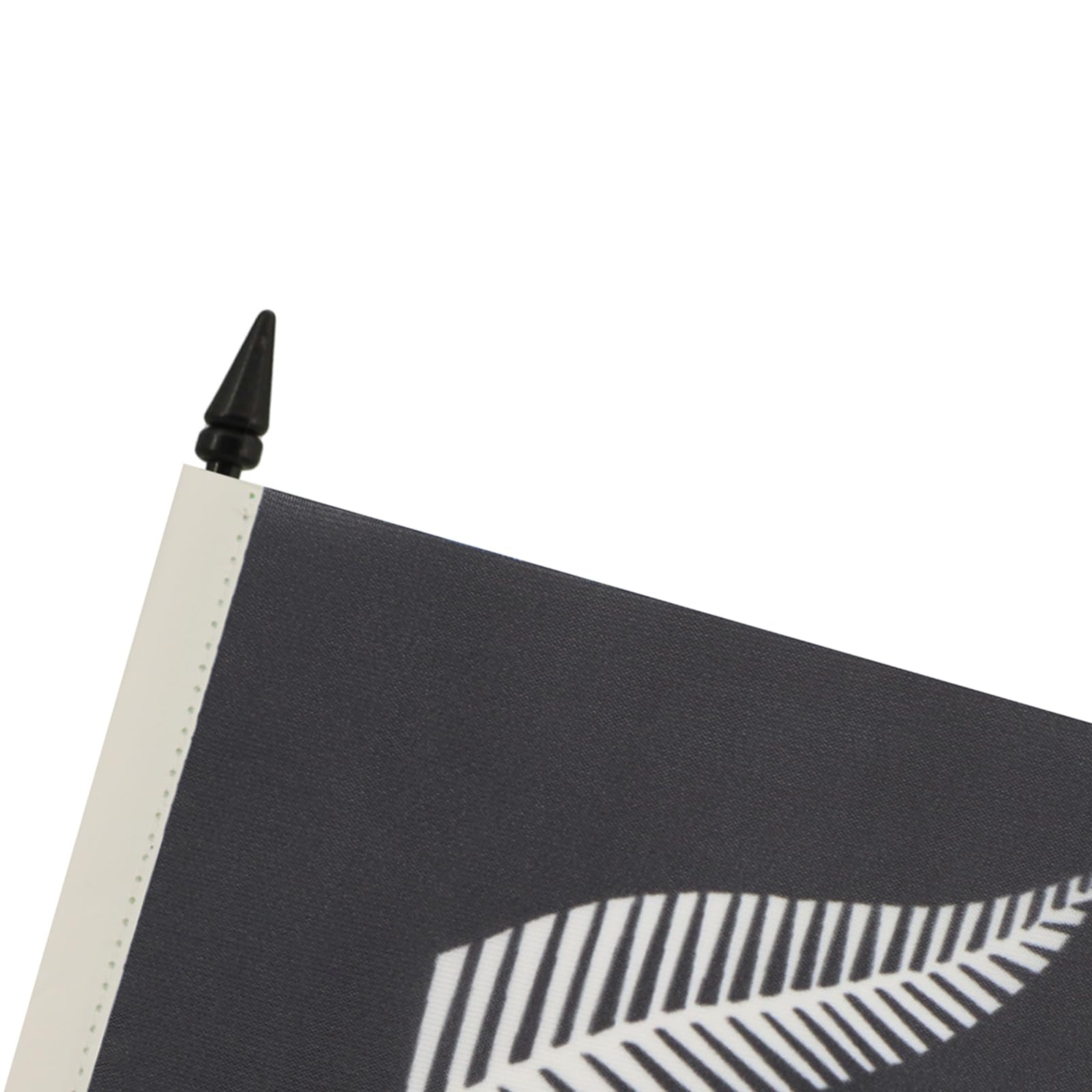 AZ FLAG, New Zealand Fern Black with inscriptions Table Flag 4'' x 6'', Rugby Office Mini Banner 100% Polyester 15 x 10 cm - Image 4