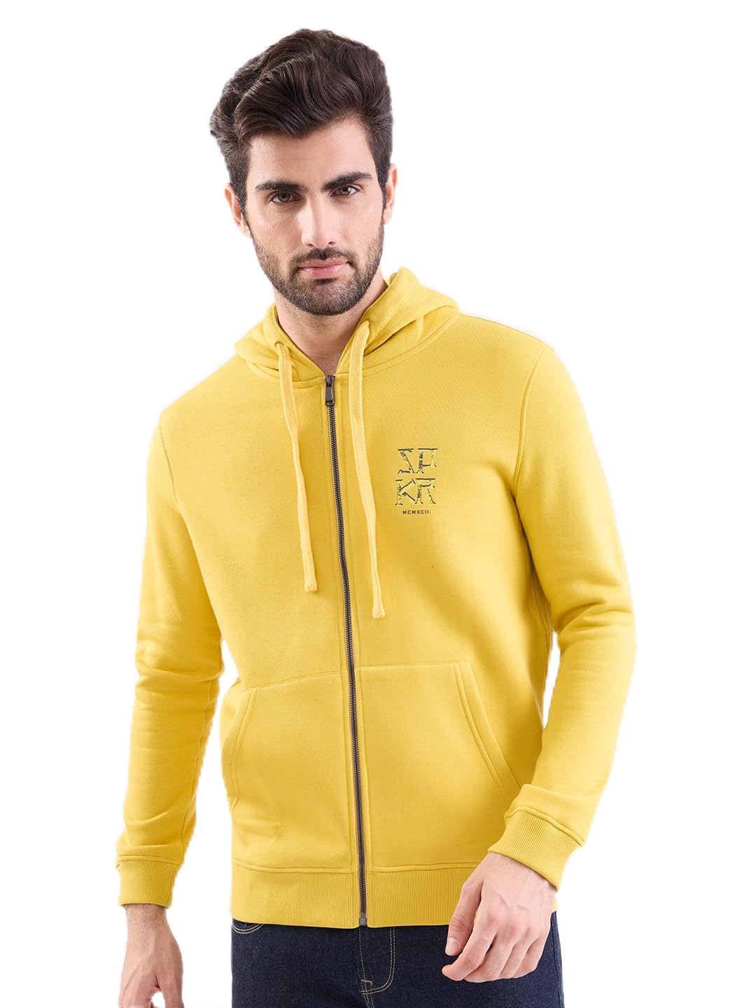 spykar Men Hooded Sweatshirt-picture-36