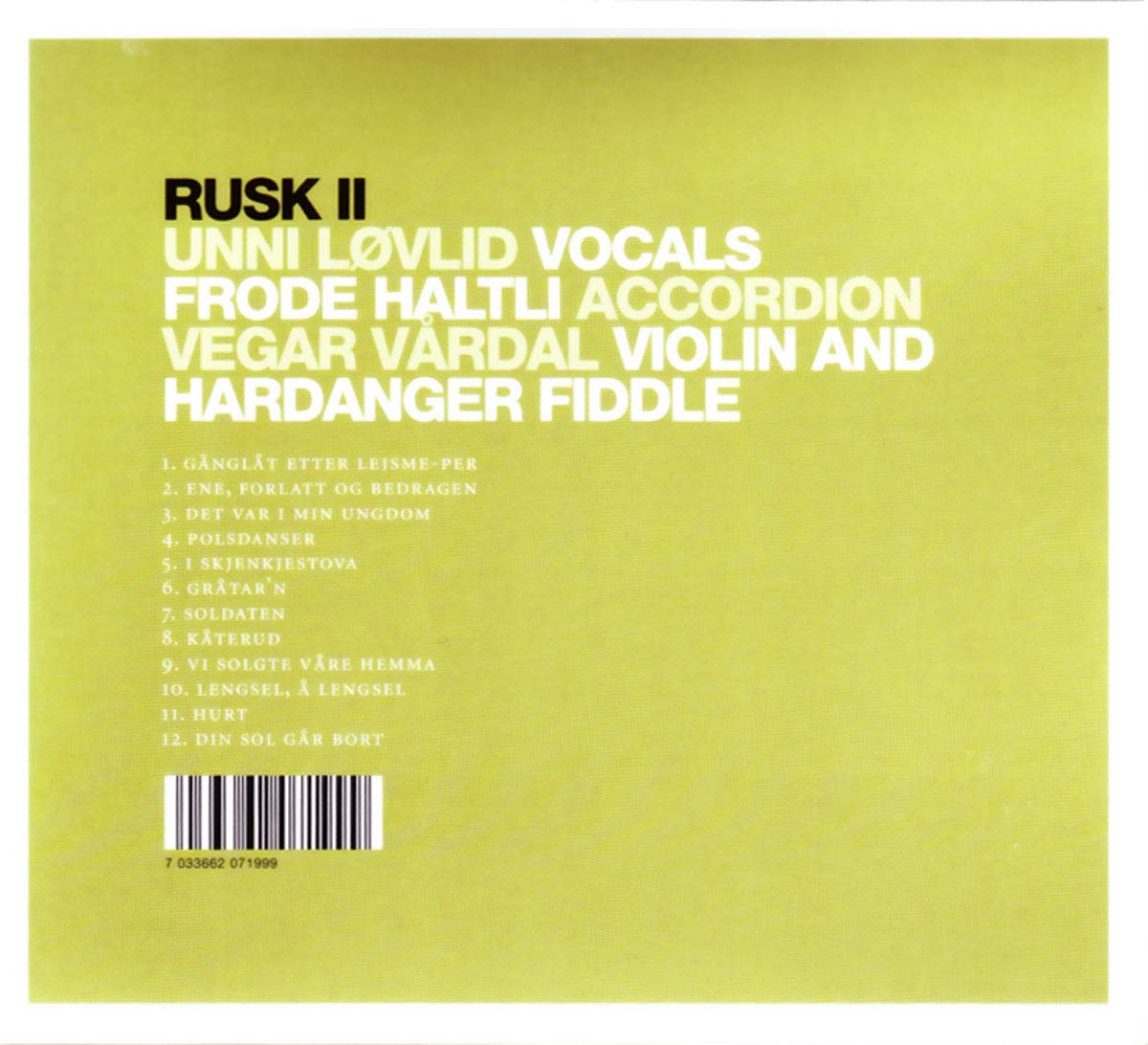 Rusk II (Vol.2)