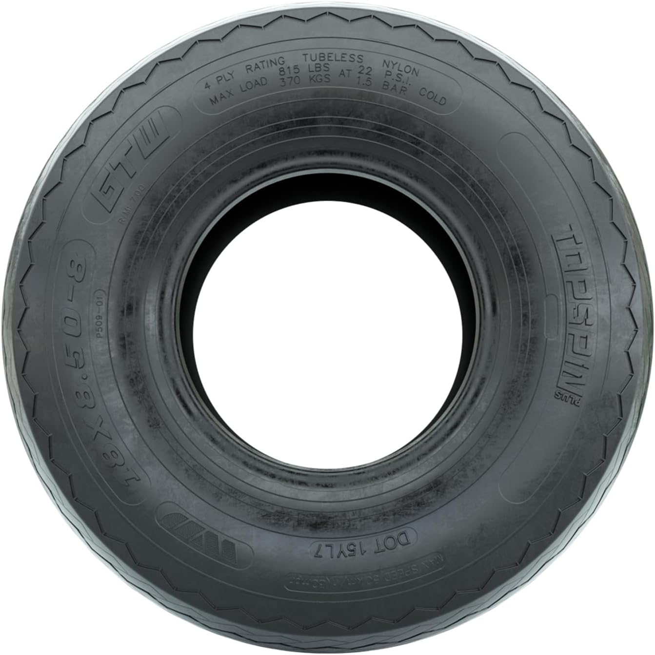 GTW Topspin Sawtooth 18x8.5-8 Golf Cart Tire for Golf Course or Basic Street Use