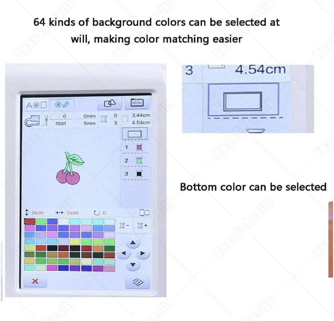 Electronic Sewing,Machines Computer Sewing,Automatic Household Embroidery,Machine Multifunctional Sewing and Embroidery Machine,Letter Embroidery or Combination Embroidery