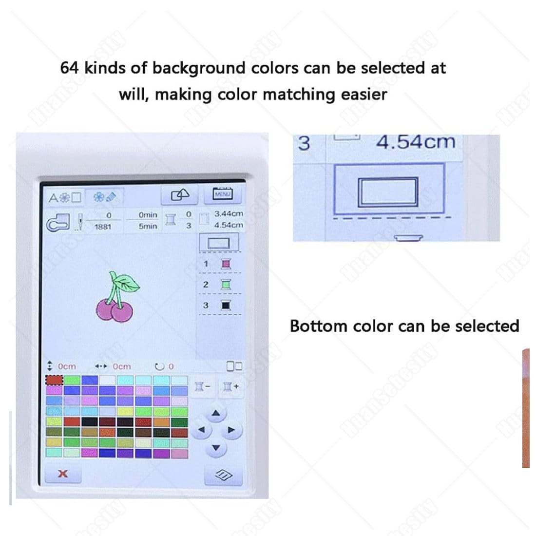 Domowa Komputerowa Maszyna Szycia,Maszyna Szycia I Haftowania,Elektryczna Maszyna Haftowania,Automatyczna Maszyna Szycia,Z Obszarem Haftu 4" X 9,2" I Ekranem Dotykowym Lcd